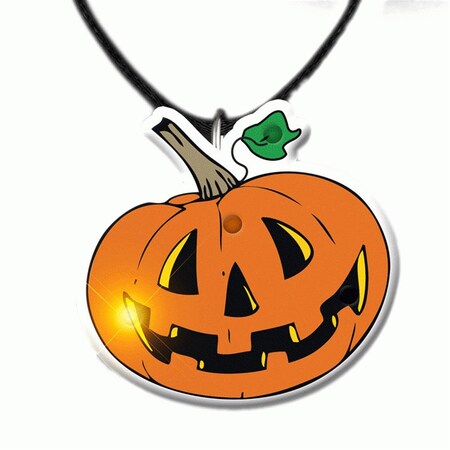 Endless Games Pumpkin Necklace Flashing Body Light Necklace EN2797290